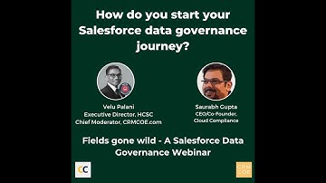How do you start your Salesforce data governance journey