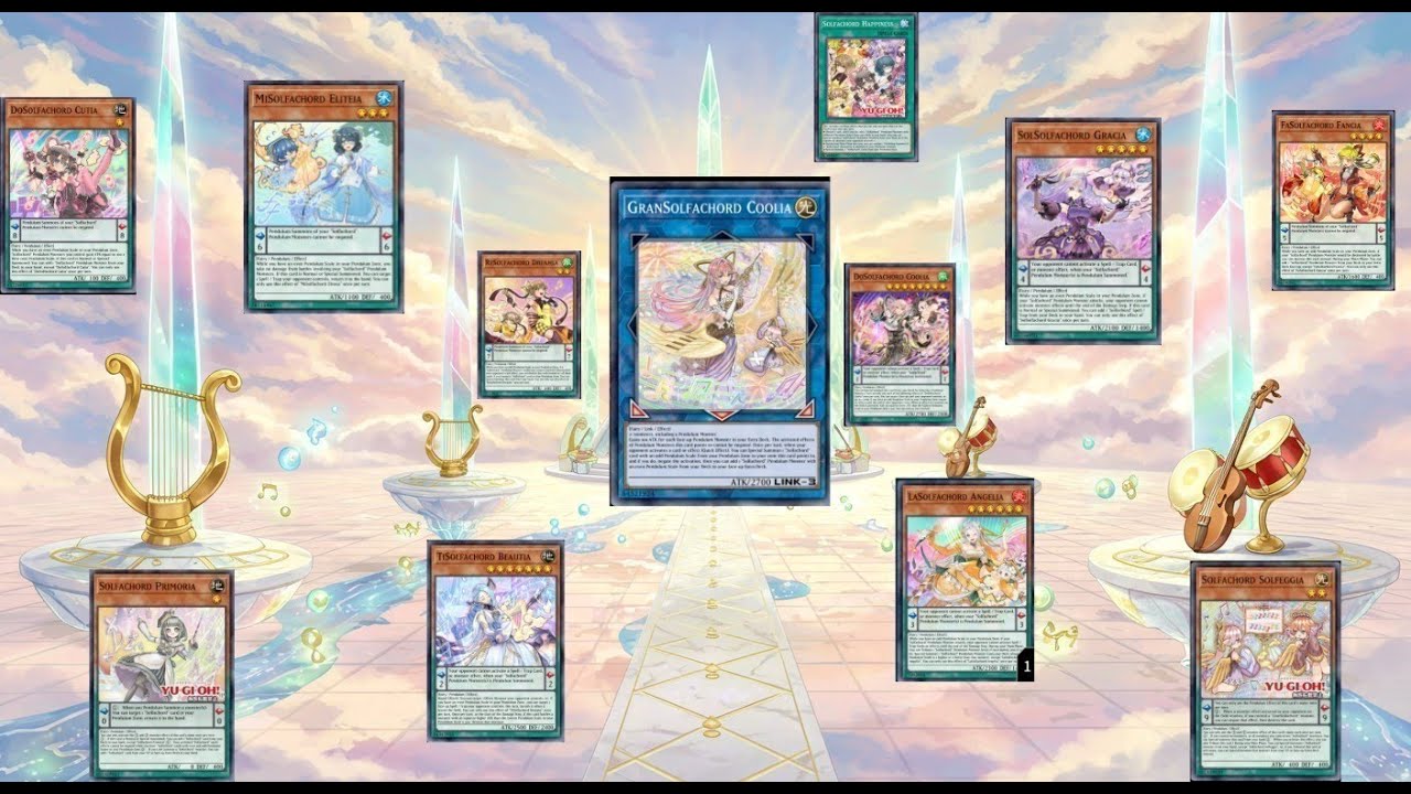 (Ygopro MDPRO3 ) pure Solfachord deck,[DOOD],Solfachord Happiness,Solfachord Solfeggia