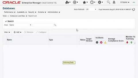 Configure and schedule backup using Oracle enterprise manager 13c