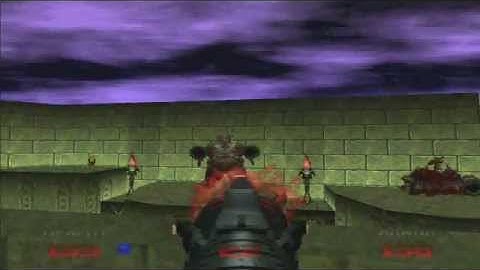 Doom 64 - N64 - Map 11 (Terror Core)