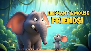 The Elephant & Mouse Jungle Friends Adventure 3D Kids Cartoon