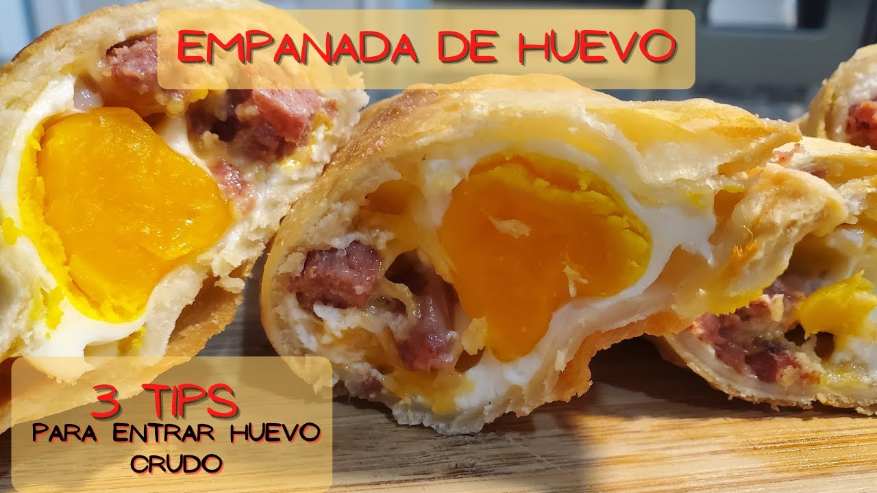 como hacer empanada de huevo