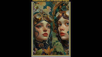 AI Creates a Video of Steampunk Airship Female Captains by FlaskArchitect