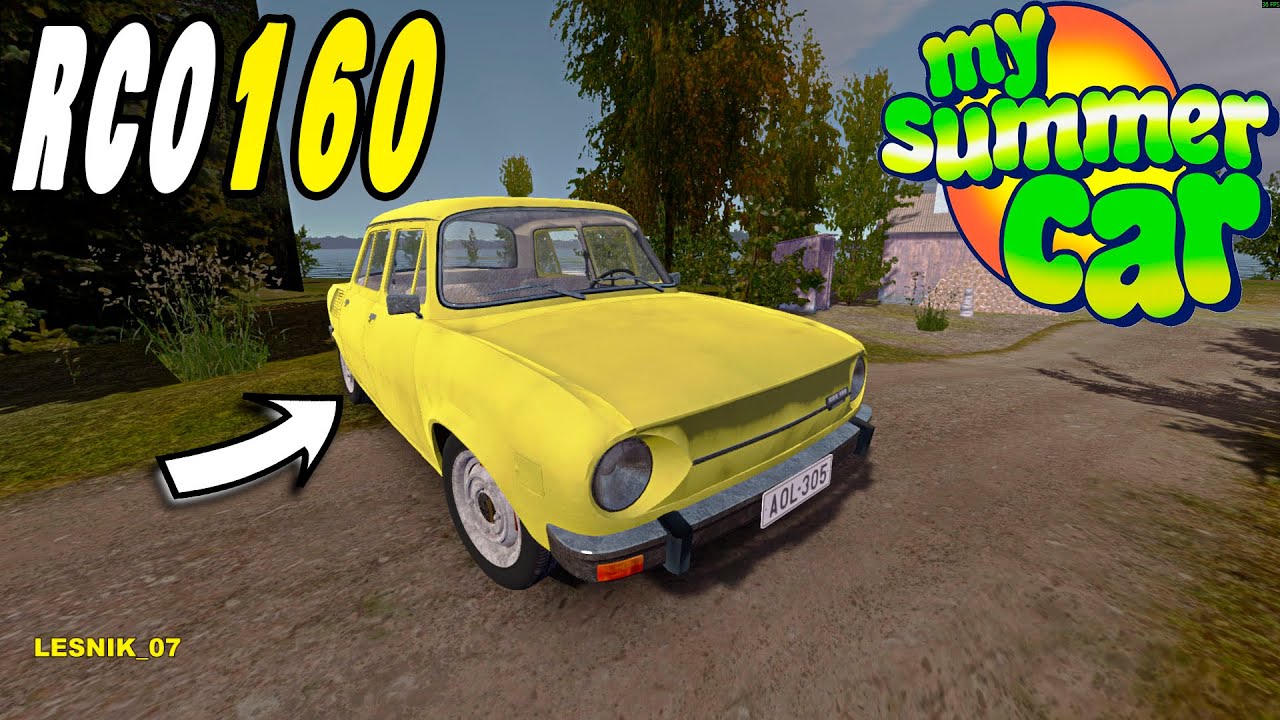 RCO 160 Solomeda New Drivable car I My Summer Car