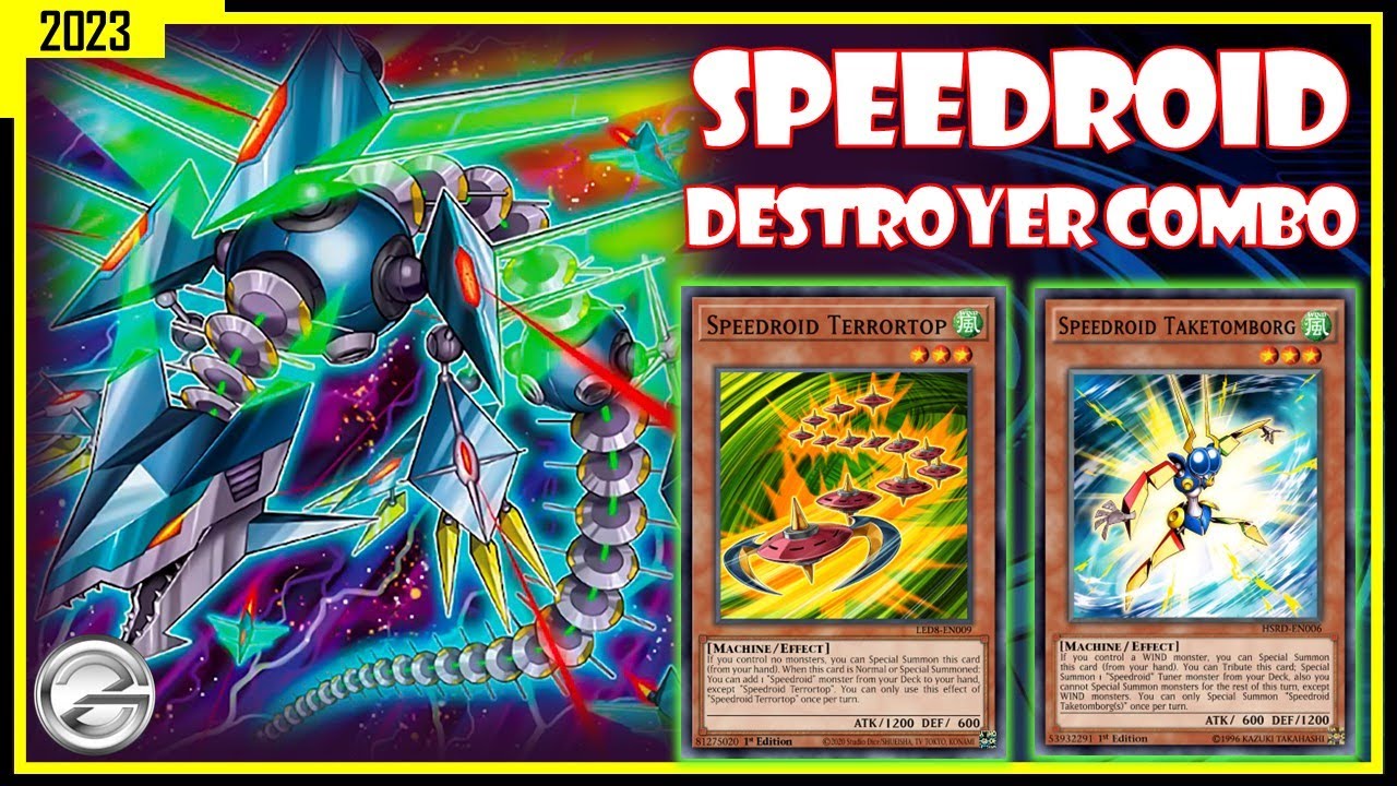 SPEEDROID DECK DESTROYER COMBO GAMEPLAY DECEMBER 2023 | YUGIOH DUEL LINKS