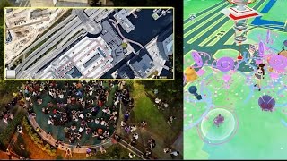 ポケモンgo 位置偽装して世界一のポケストップ密集地へ行ってみた コペンハーゲンへgo Pokemon Go Fake Gps Youtube