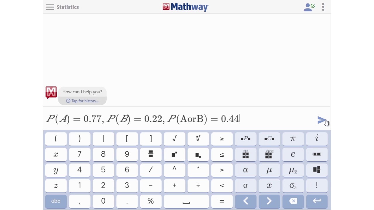 mathway venn diagram