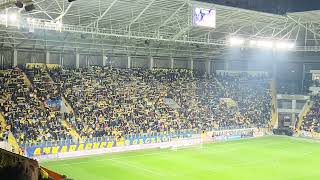 MKE Ankaragücü 0-3 Fenerbahçe maç öncesi stad atmosferi (17/10/2022)