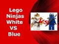 Lego Ninjas White vs Blue!