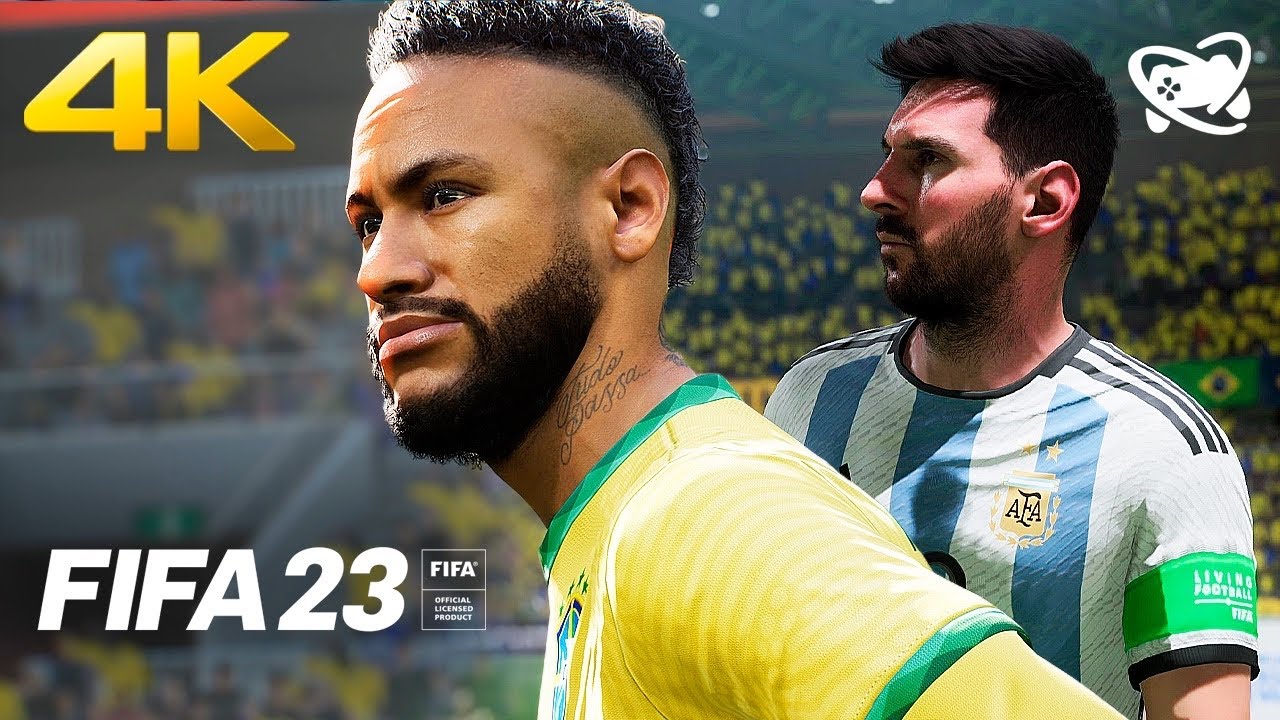 Brasil x Argentina, FIFA 23 Gameplay Copa do Mundo Qatar 2022