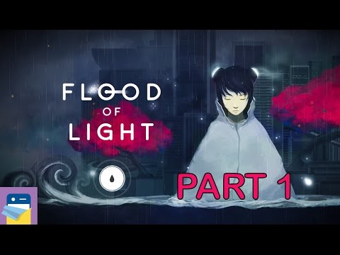 Flood of Light: iOS iPad Air 2 Gameplay Walkthrough Part 1 (by IrisLoft)