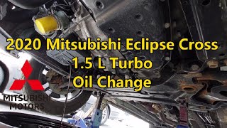 2020 Mitsubishi Eclipse Cross 1.5 L Turbo 4B40 Engine - Oil Change