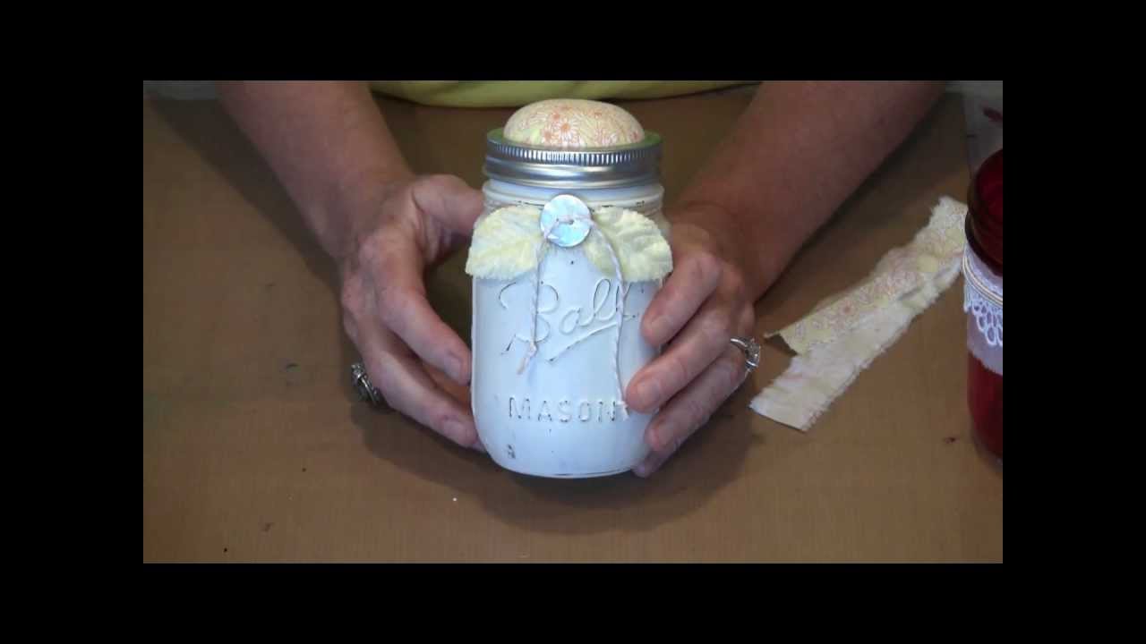 Decorative Mason Jars For Storage & More! by Joggles.com - YouTube