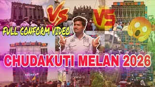 CHUDAKUTI MELAN 2026||DJ SAGUN VS KASANA DJ || 100% CONFORM SETUP||ODISHA BHADRAK 2026 #djlover