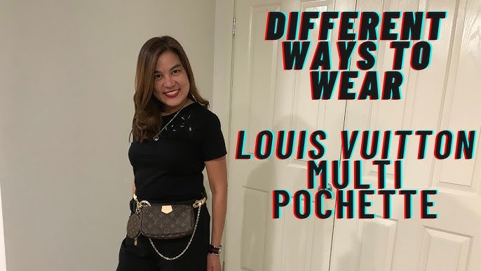 How to turn the Louis Vuitton Multi Pochette Accessoires into a Belt?