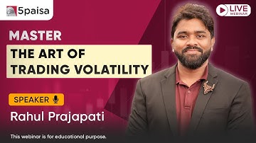 Algo Trading Deep Dive: Strategies & Examples | Live Webinar with Mr. Rahul Prajapati  @5paisa