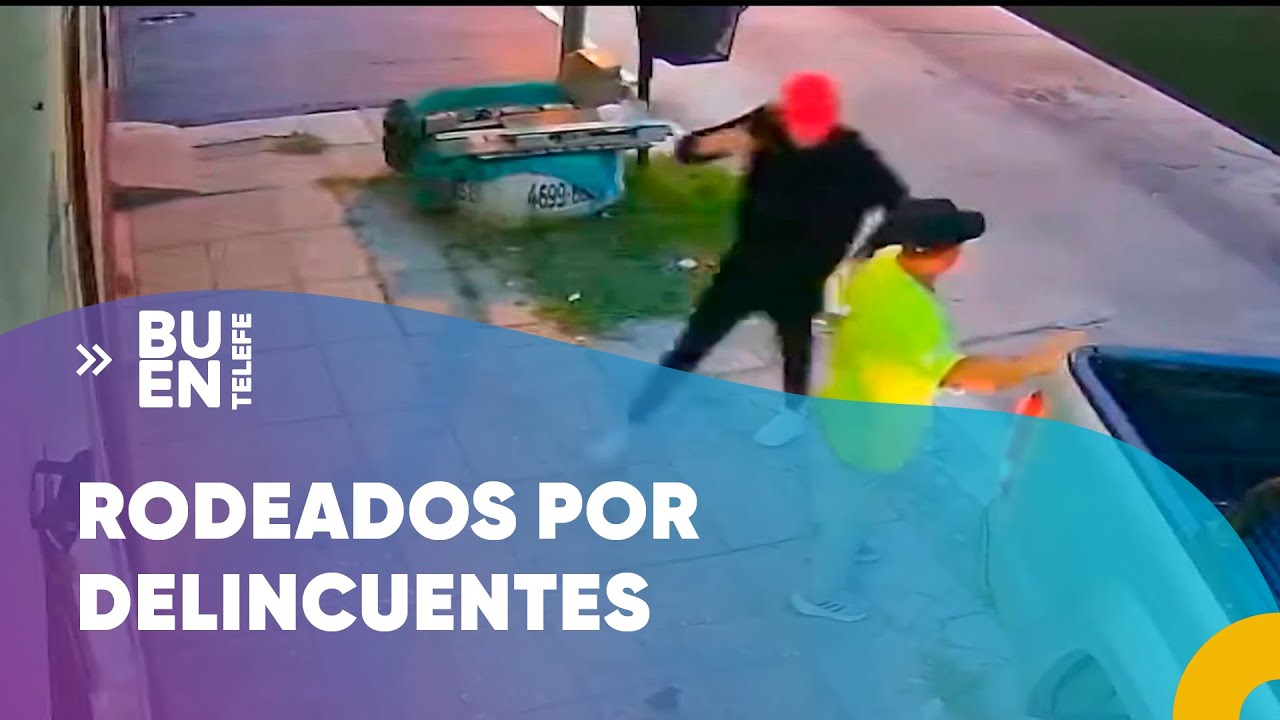VILLA MADERO: una CUADRA entera fue VÍCTIMA de una BANDA de LADRONES #BuenTelefe