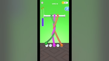First look at Tangle Master 3D. Cool game with lots of Ads