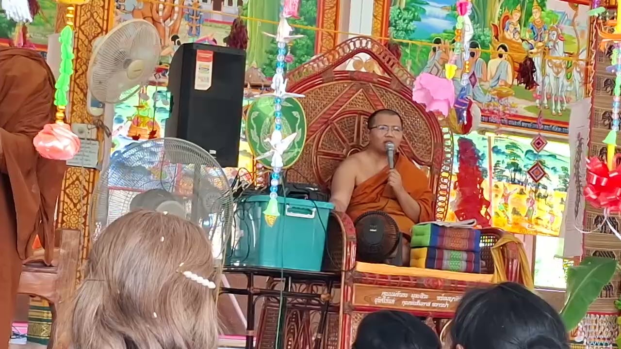 ตอน3ฟังเทศน์พระเวสสันดรทานกัณหาชาลี#ฝากกดติดตามด้วยนะค่ะ 