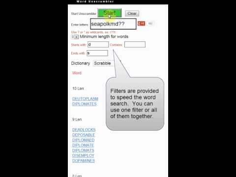 word unscrambler