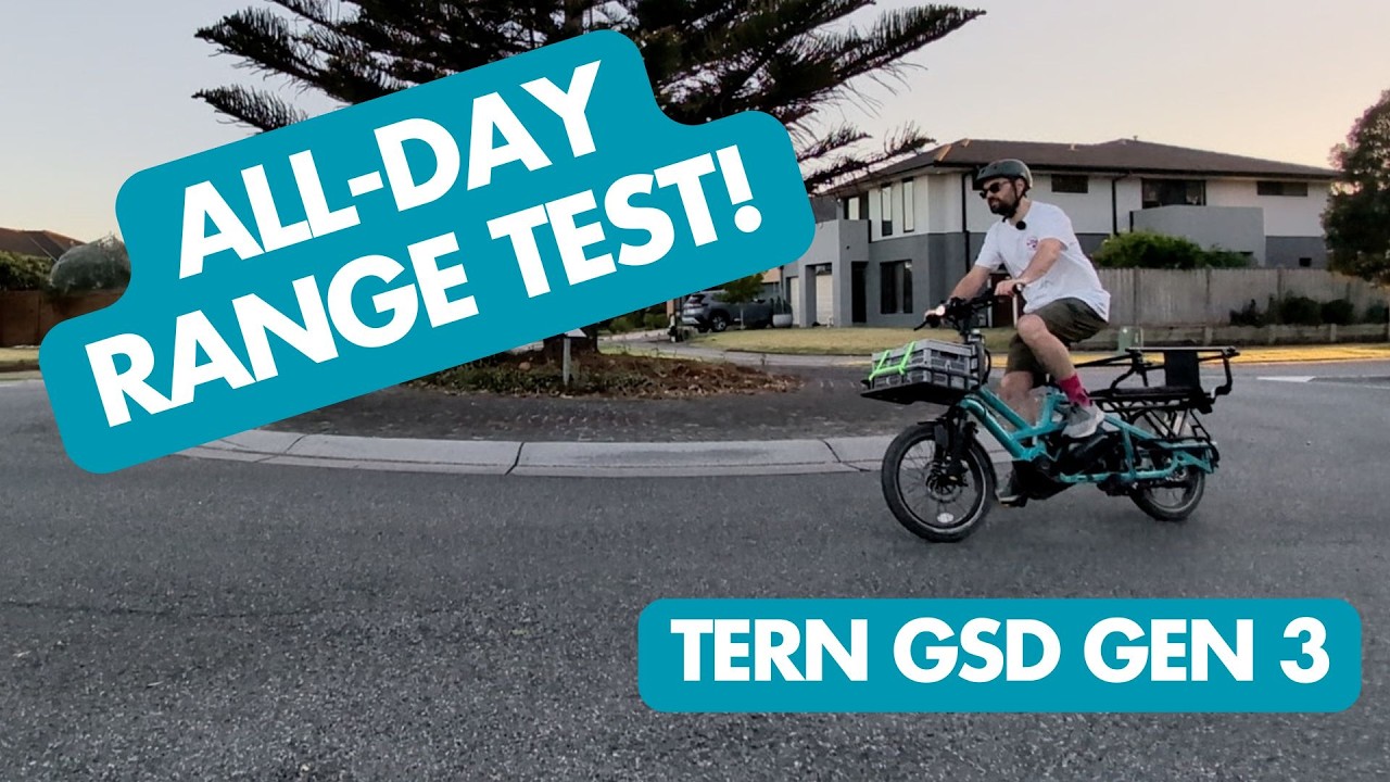 Tern GSD Gen 3 - Part 2: Range Test