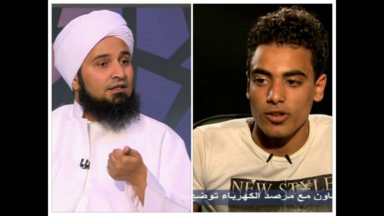 ملحد يتهم النبي وخالد بن الوليد بالدموية والعنف والجفري يرد عليه