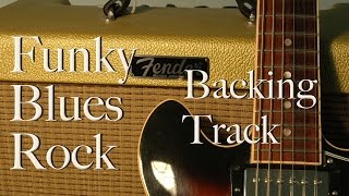 funky blues  backing track - fast tempo chords