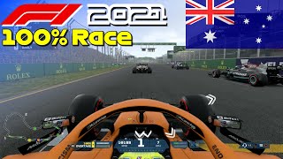 F1 2021 - Let's Make Norris World Champion #21: 100% Race Australia