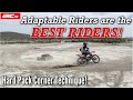 Adaptable Riders are the BEST Riders! Hard Pack Corner Technique