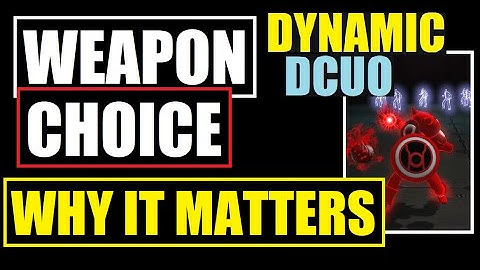 DCUO Weapon Choice - Why We Use Blasters...mostly! DC Universe Online