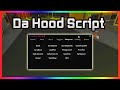 Da Hood Script - (GodMode, Teleports, Noclip, Fly &amp; more)