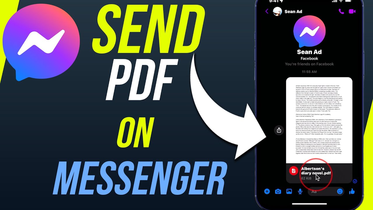 How To Send Pdf File In Facebook Messenger