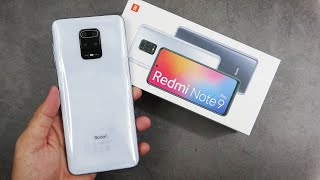 Xiaomi Redmi Note 9 Pro Glacier White unboxing, camera test