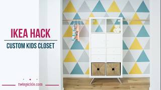 Custom fitted closets get expensive... really expensive. So, DIY custom closet it is. This IKEA Kallax hack is simple and affordable! 