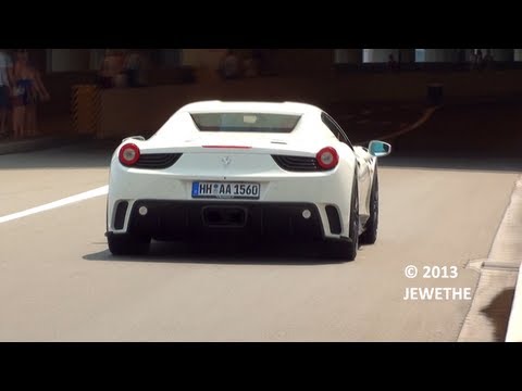 Epic Ferrari 458 MANSORY Siracusa In Monaco! LOUD Sound! (1080p Full HD)