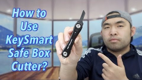 How to Use KeySmart Safe Box Cutter?