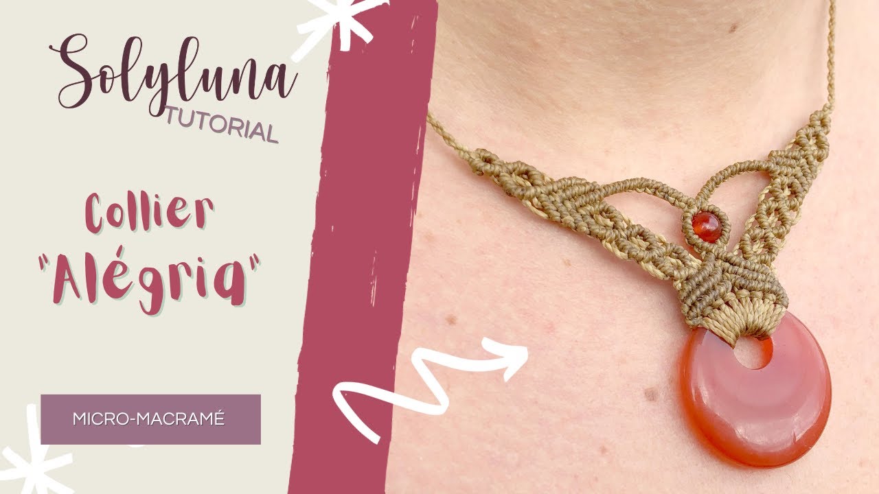 Tuto micro-macramé : Créez le collier Alégria en 30 min !