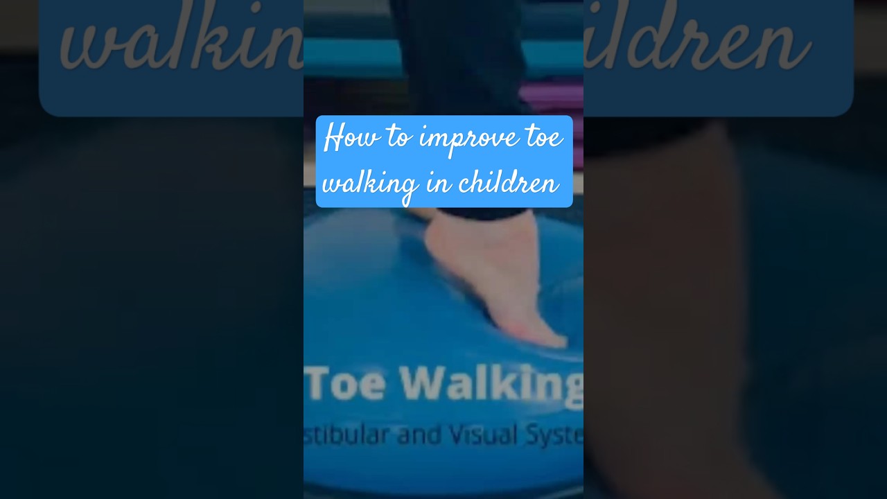 5 exercises to improve toe walking: Arogya physiotips #toewalking #neurophysiotherapy