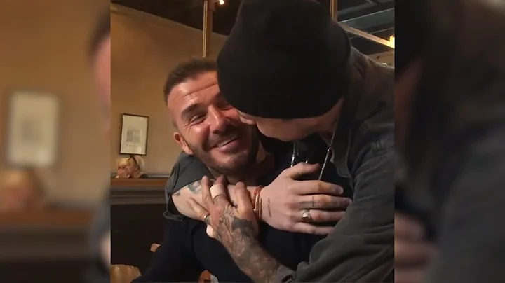David Beckham Brought To Tears When Son Brooklyn S...
