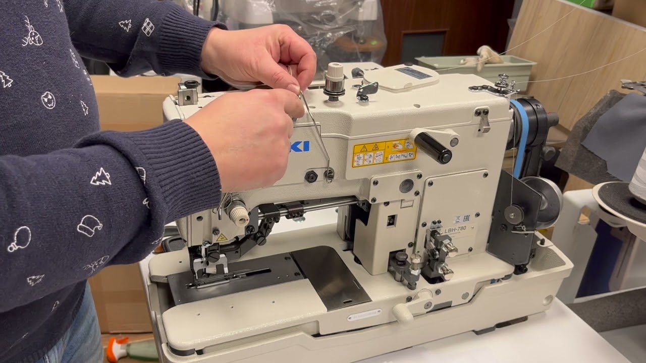 Dziurkarka JUKI LBH-780 podstawowe funkcje .