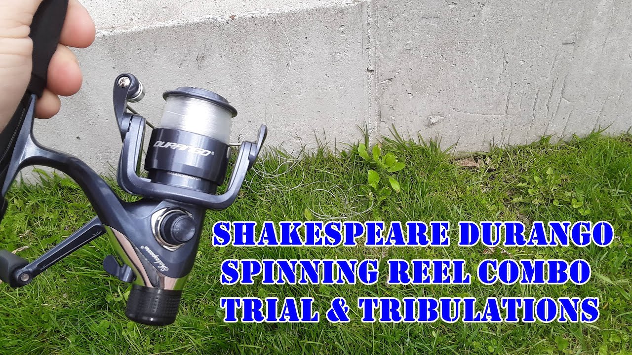 Shakespeare Durango Spinning Combo Trial & Tribulations 