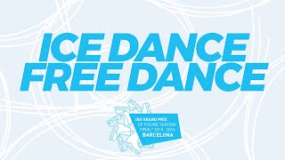 Ice Dance Free Dance | 2015 ISU Grand Prix of Figure Skating Final Barcelona ESP | #GPFigure