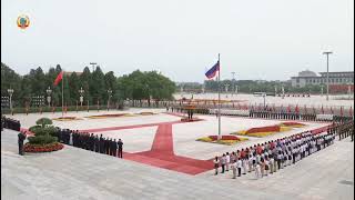 Russian and Chinese National Anthem | Putin State Visit to China