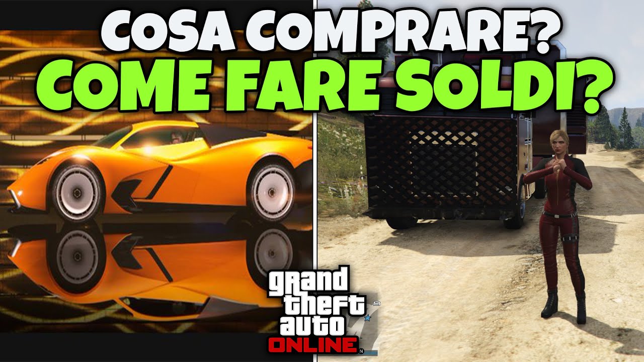 COME FARE SOLDI SU GTA ONLINE E COSA COMPRARE QUESTA SETTIMANA - YouTube