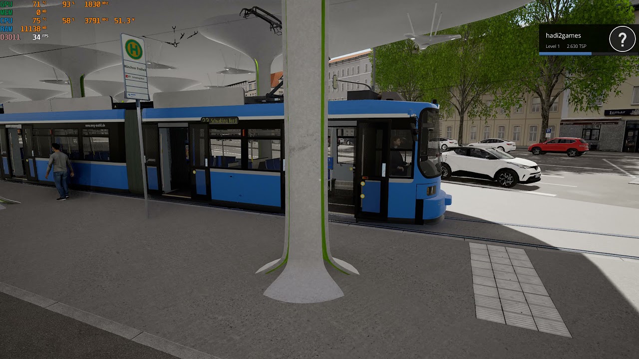 line 23 from scheidplatz - Tramsim Munich