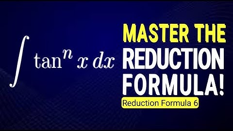 Reduction Formula - 6 | #reductionformula