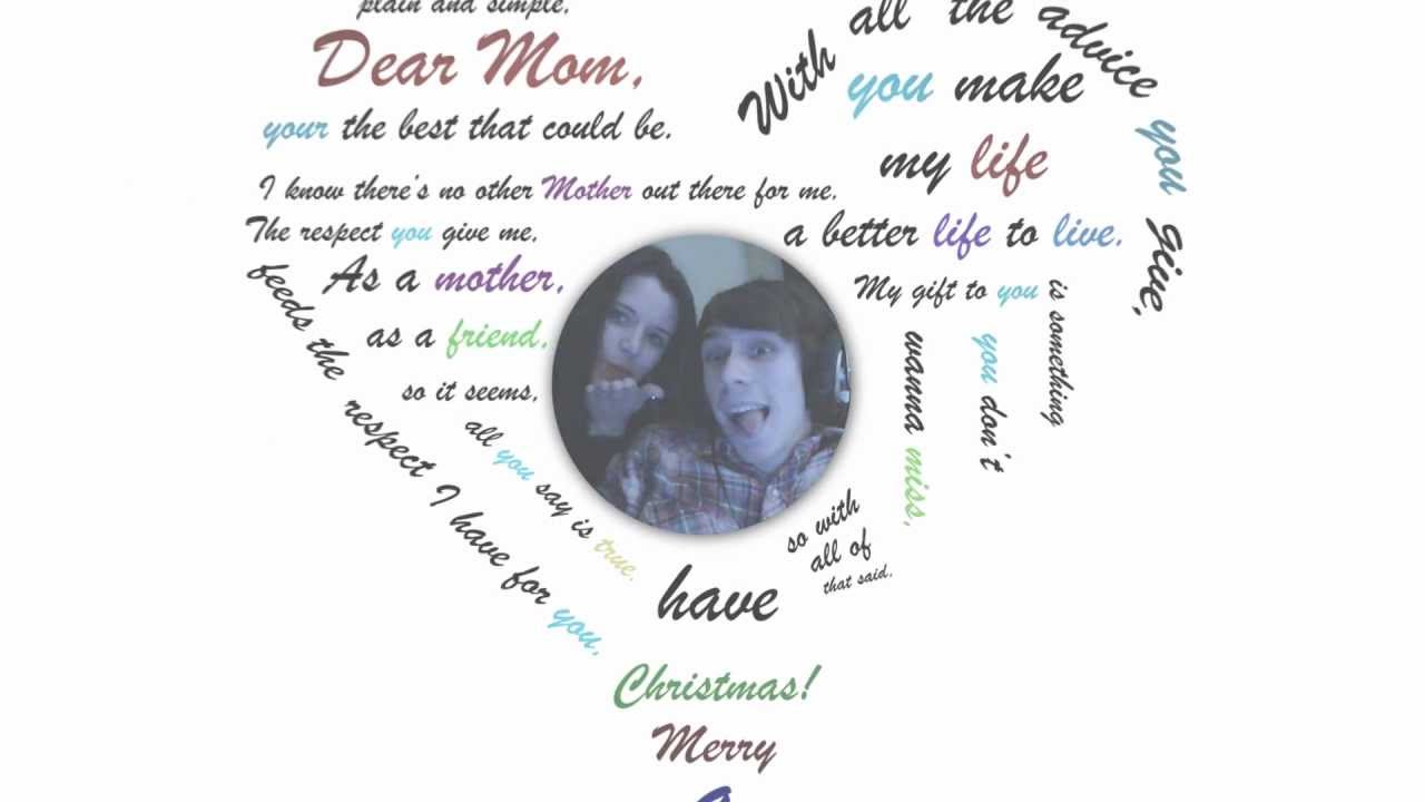 Merry Christmas Mom - Kinetic Typography