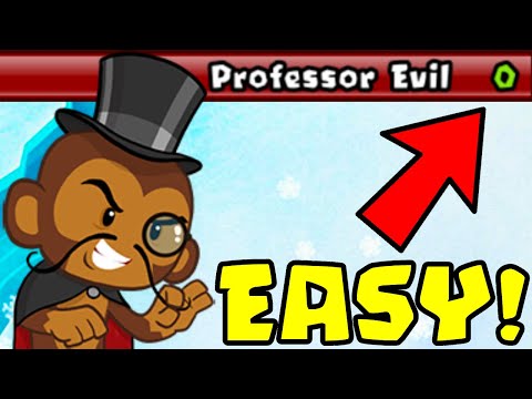 Easily Beat the NEW Professor Evil Challenge... (Bloons TD Battles)