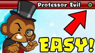 Easily Beat the NEW Professor Evil Challenge... (Bloons TD Battles) screenshot 3