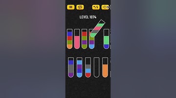 Water Sort Puzzle Level 1074 Walkthrough Solution Android/iOS 💦